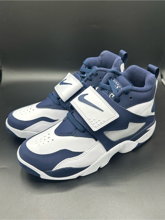 Nike Air Diamond Turf Cowboys Men\'s Blue/White Sports Sneaker FZ8224-101 Size 9 main image 3